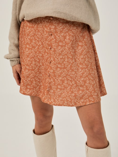 Minifalda Cilla Naranja